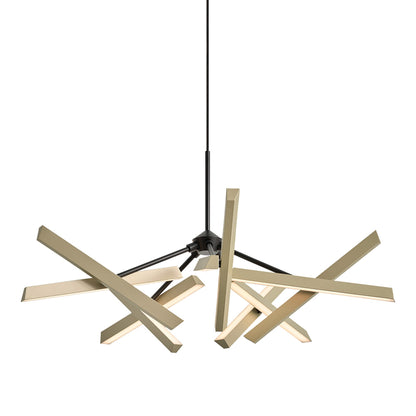 Konnect LED Pendant Light in Champagne Gold (X-Large).
