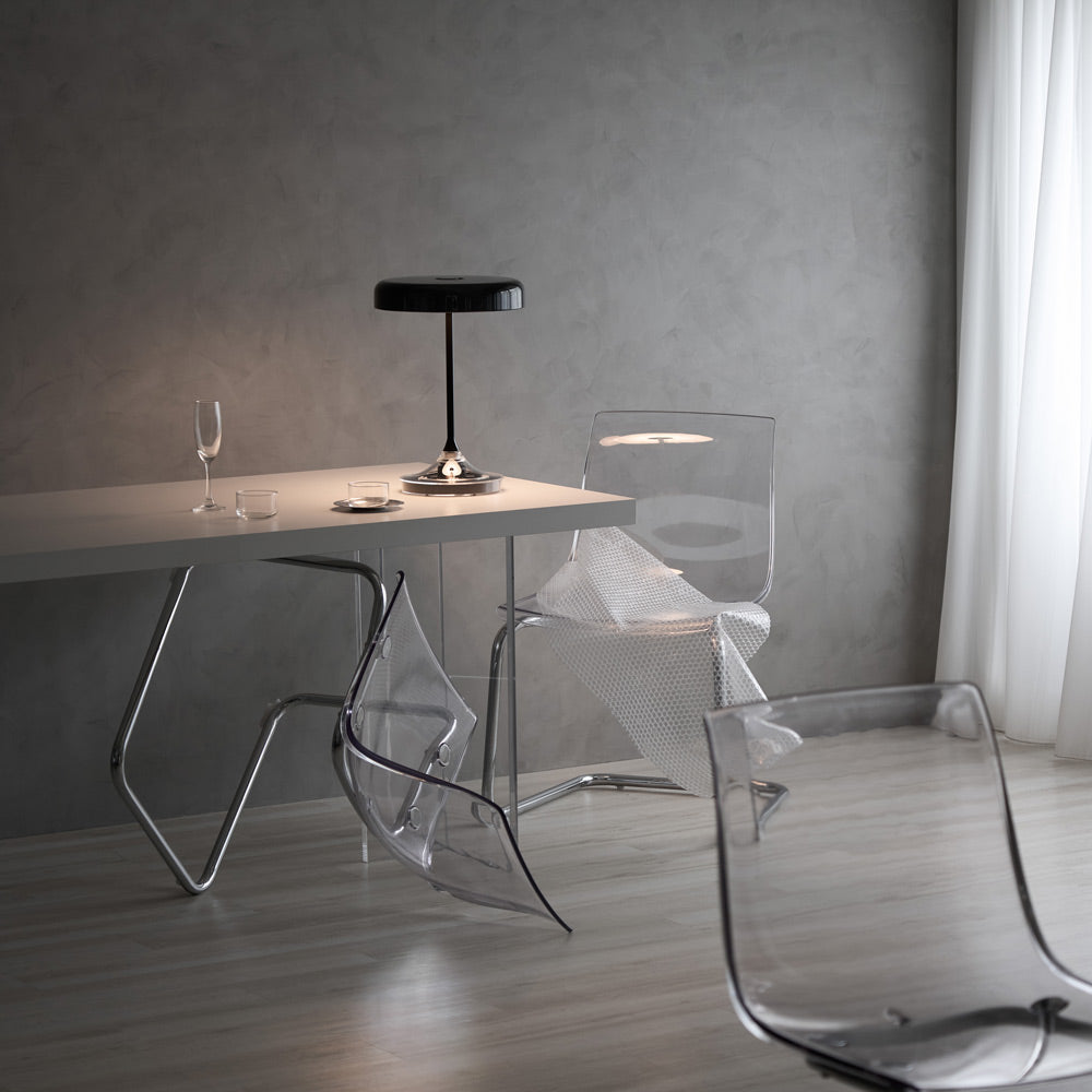 Mr. Dj LED Table Lamp in living room.