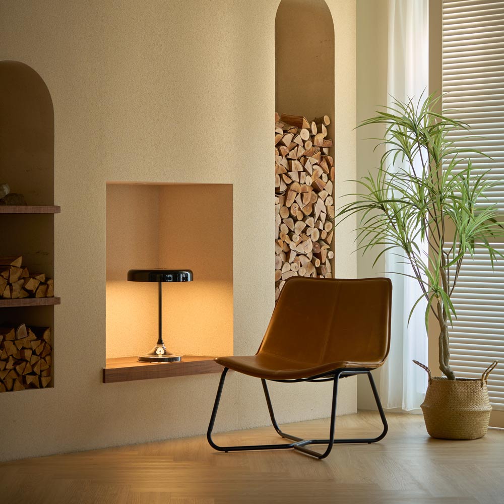 Mr. Dj LED Table Lamp in living room.