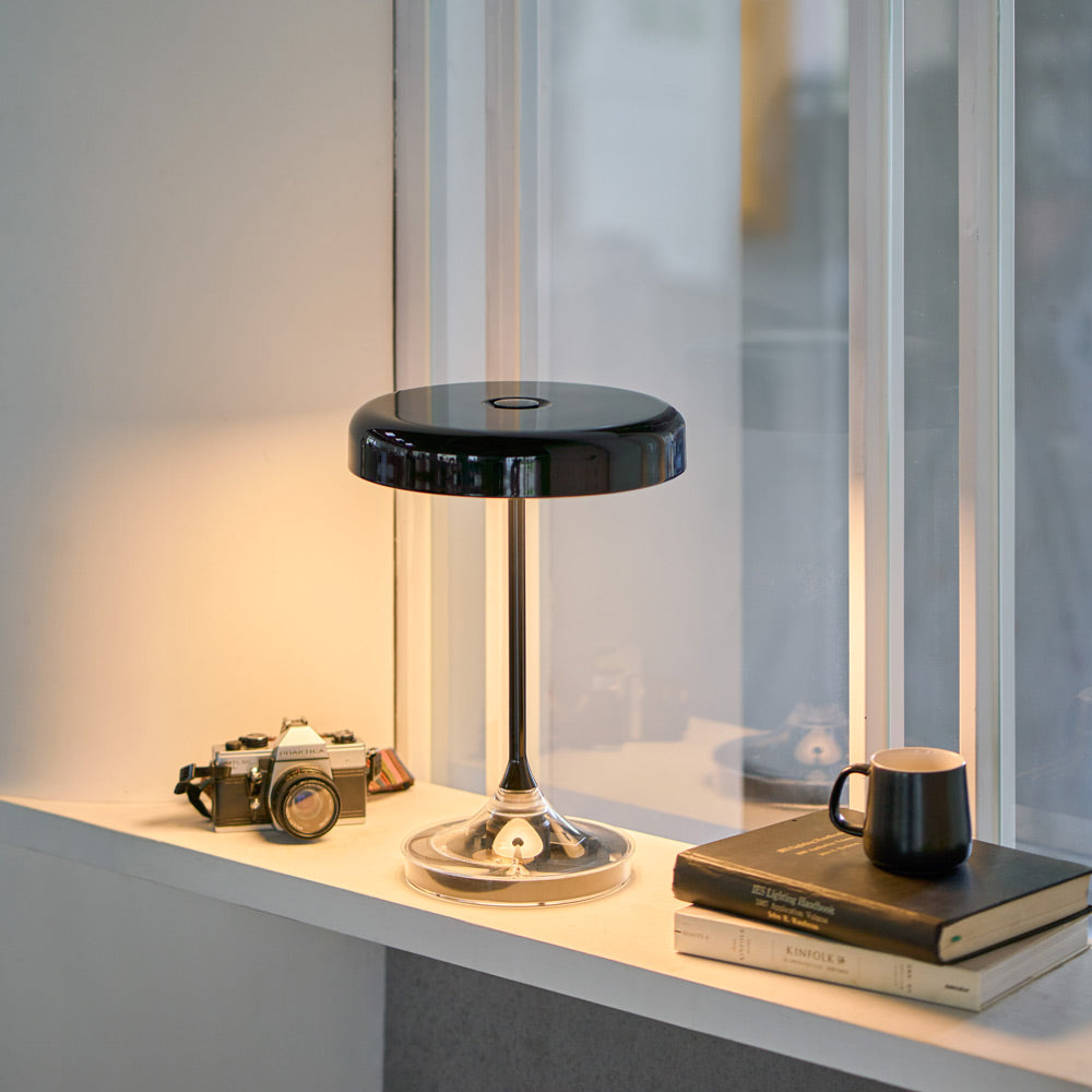 Mr. Dj LED Table Lamp in living room.