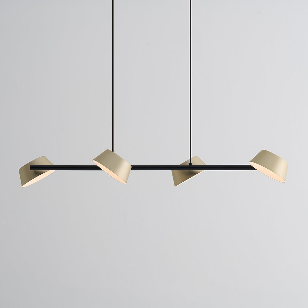 Olo 132PL4 Linear LED Pendant Light in Detail.