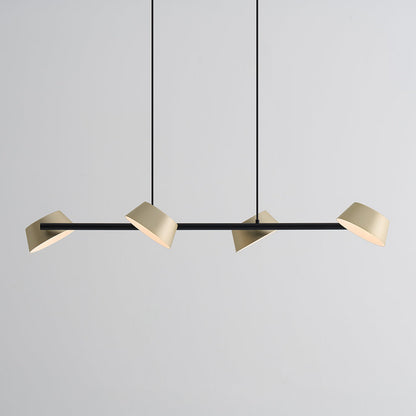 Olo 132PL4 Linear LED Pendant Light in Detail.