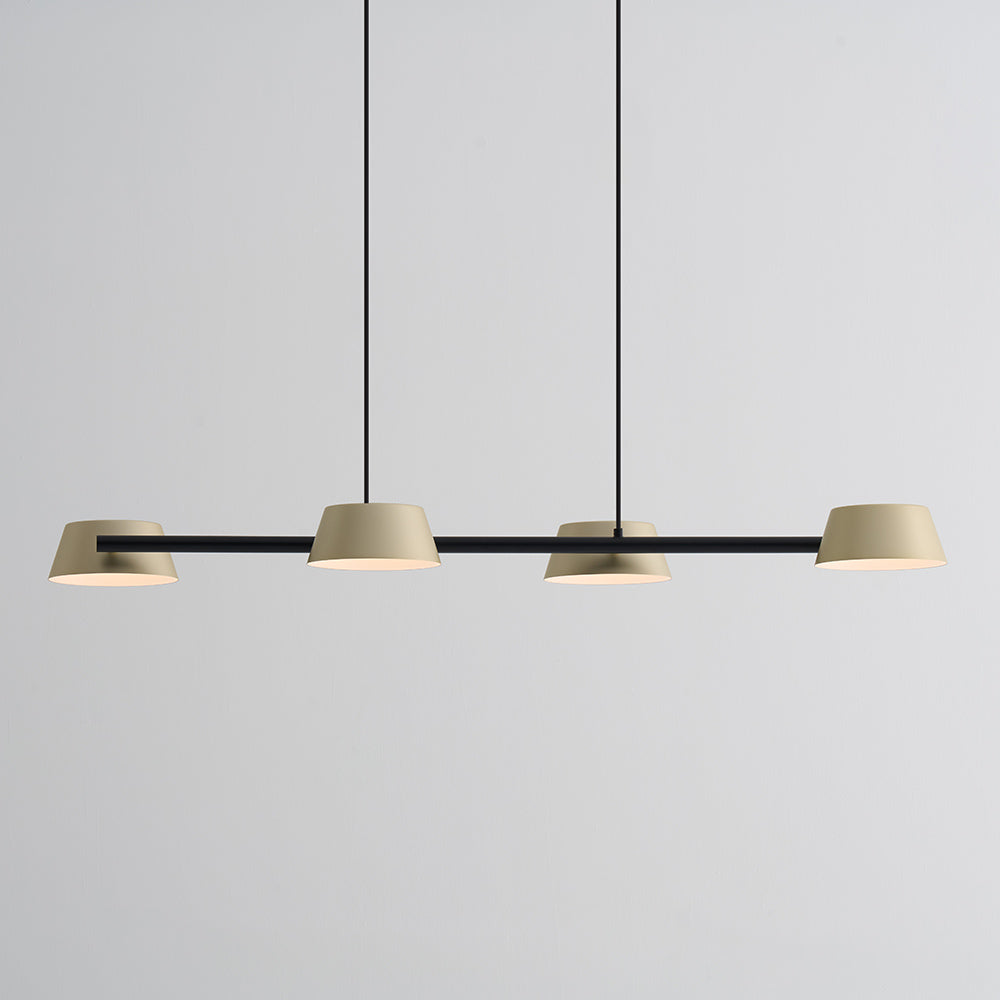 Olo 132PL4 Linear LED Pendant Light in Detail.