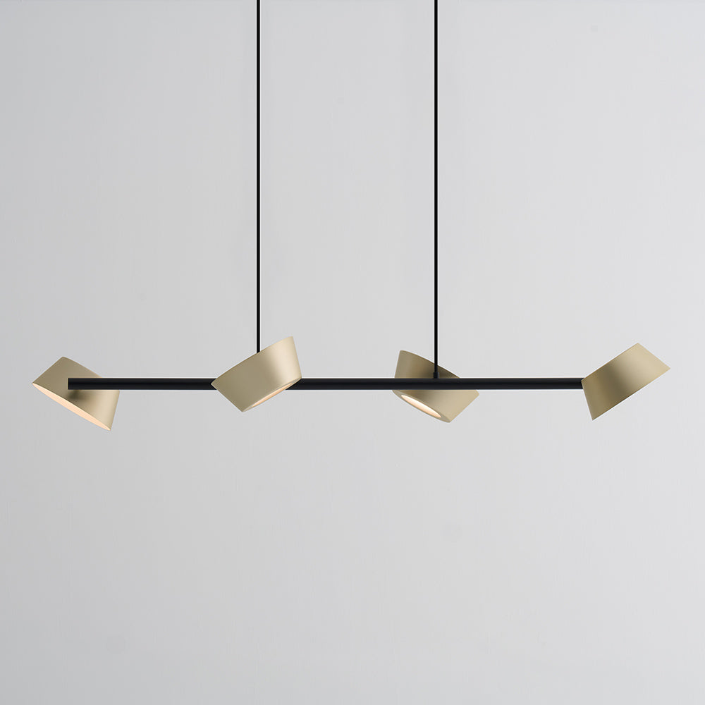Olo 132PL4 Linear LED Pendant Light in Detail.