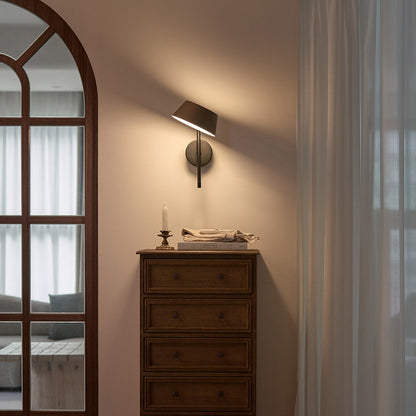 Olo 132WU LED Arm Wall Light in living room.