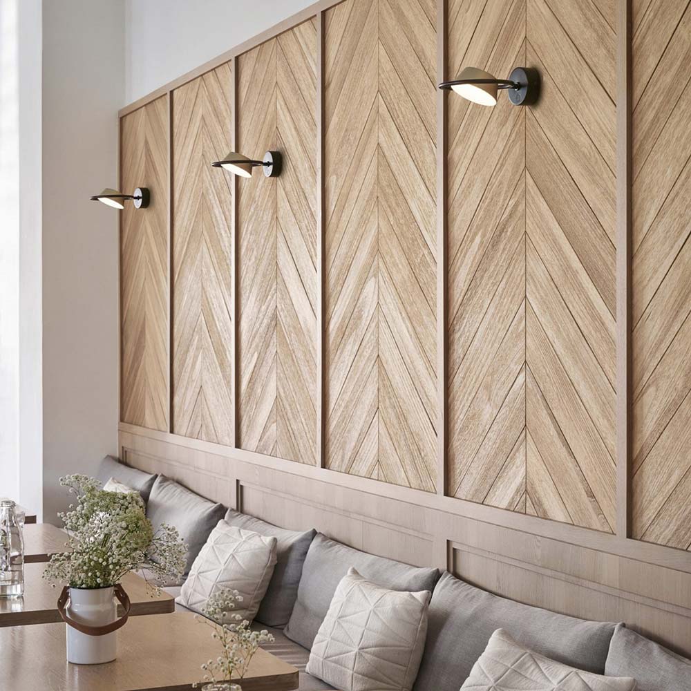 OLO Ring LED Ceiling/Wall Light in restaurant.