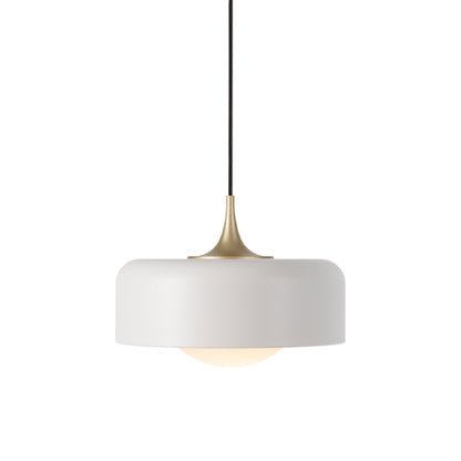 Pensee LED Pendant Light in White (Large).