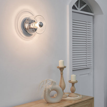 Snow Flake Ceiling / Wall Light in living room.
