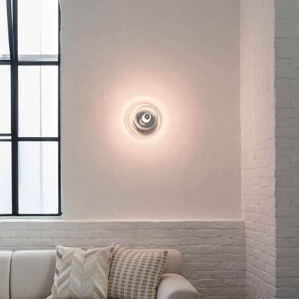 Snow Flake Ceiling / Wall Light in living room.