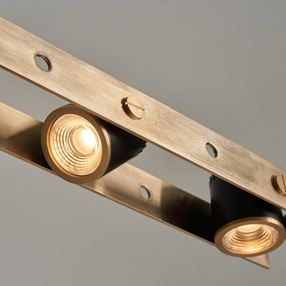 Tram LED Pendant Light in Detail.
