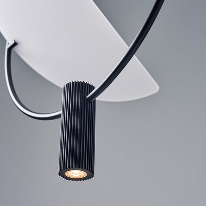 Wing LED Pendant Light in Detail.