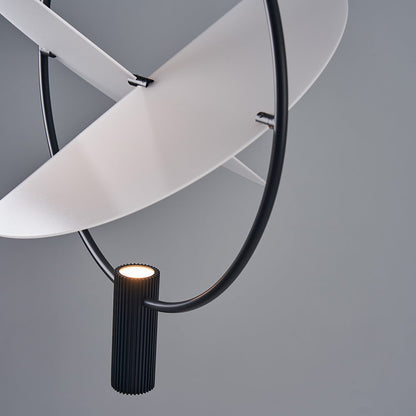 Wing LED Pendant Light in Detail.
