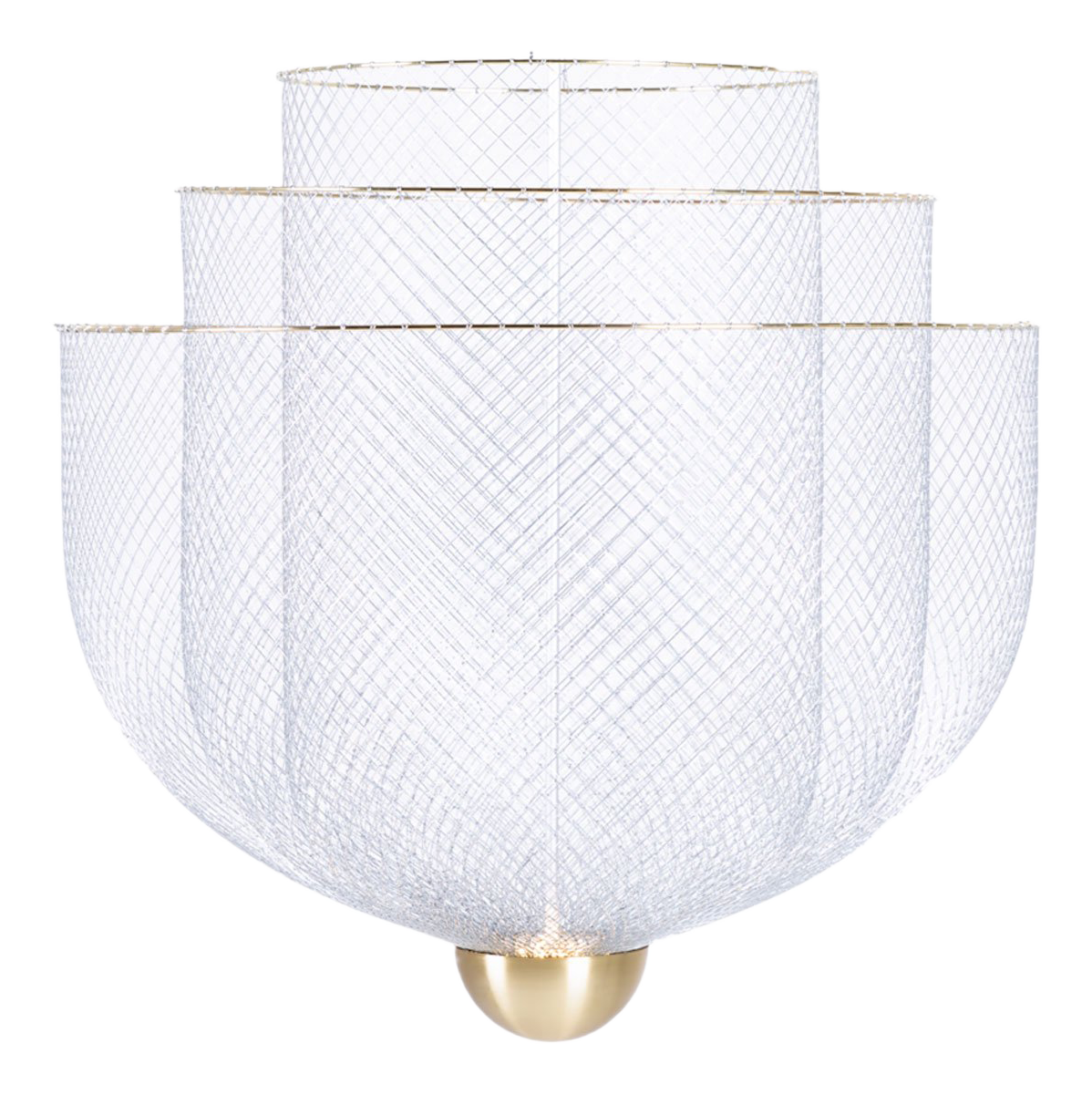 Mies LED Chandelier – City Lights SF - Main Image