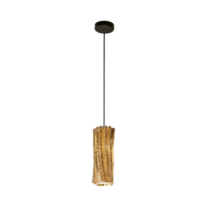 Accordeon LED Pendant Light in Gold.