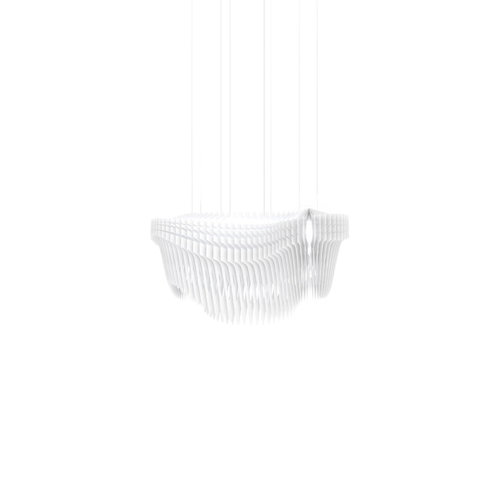 Aria Infinita Pendant Light in White (Small).