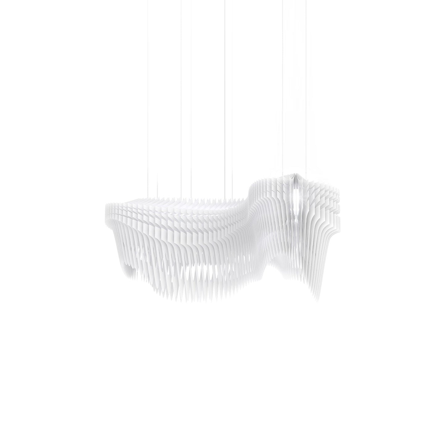 Aria Infinita Pendant Light in White (Medium).