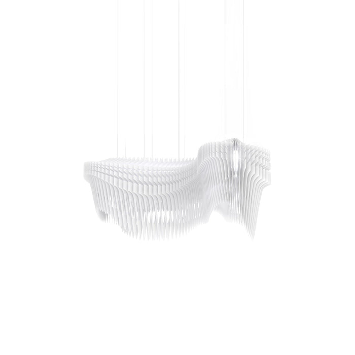 Aria Infinita Pendant Light in White (Medium).