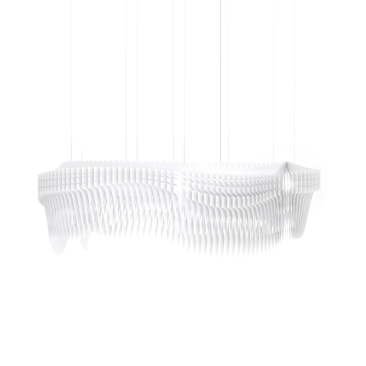 Aria Infinita Pendant Light in White (Large).