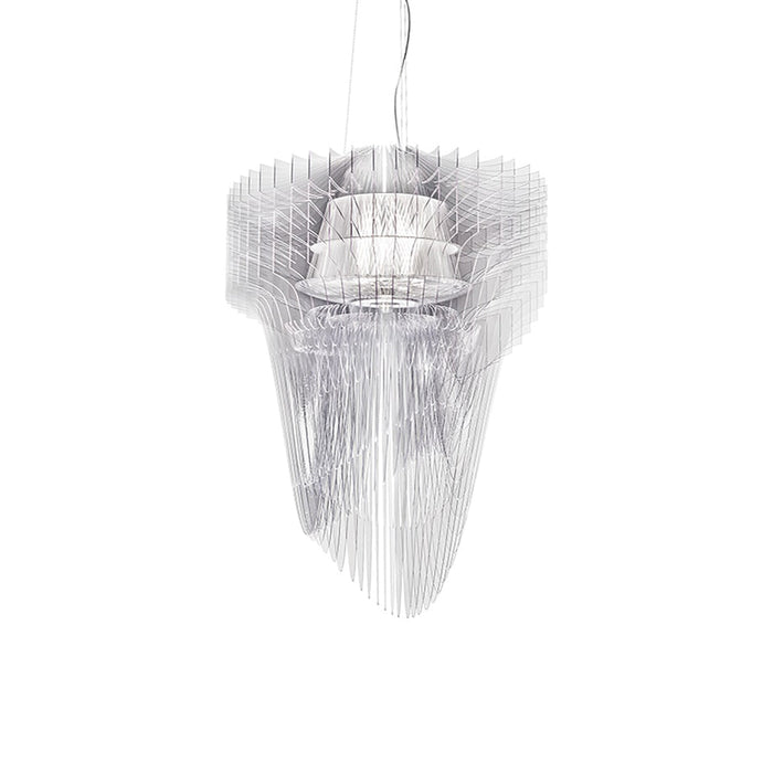 Aria LED Chandelier in Transparent (Medium).