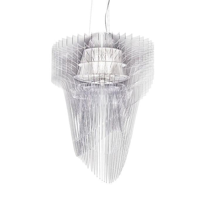Aria LED Chandelier in Transparent (Large).