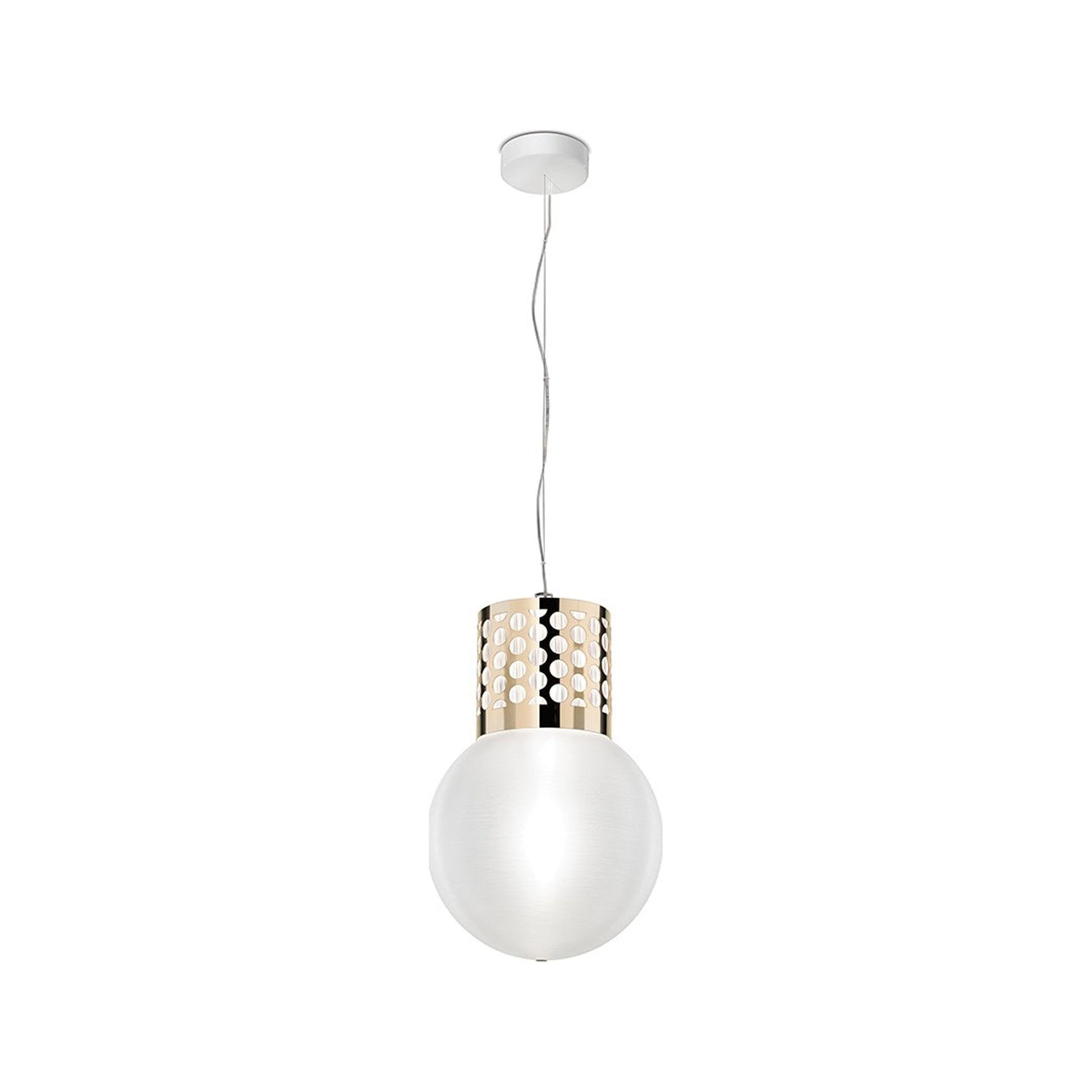 Atmosfera Pendant Light in Gold.