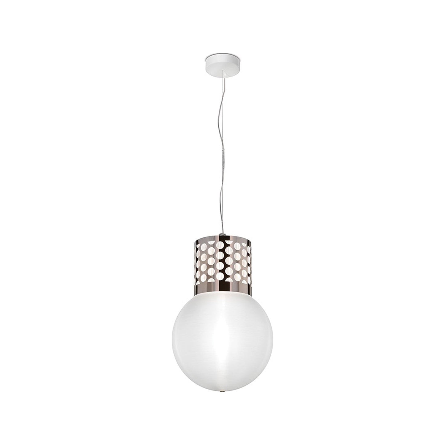Atmosfera Pendant Light in Pewter.