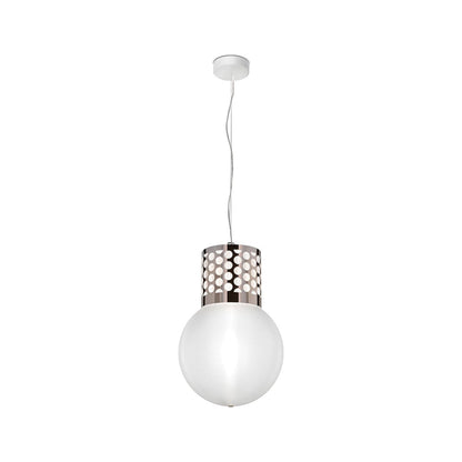 Atmosfera Pendant Light in Pewter.