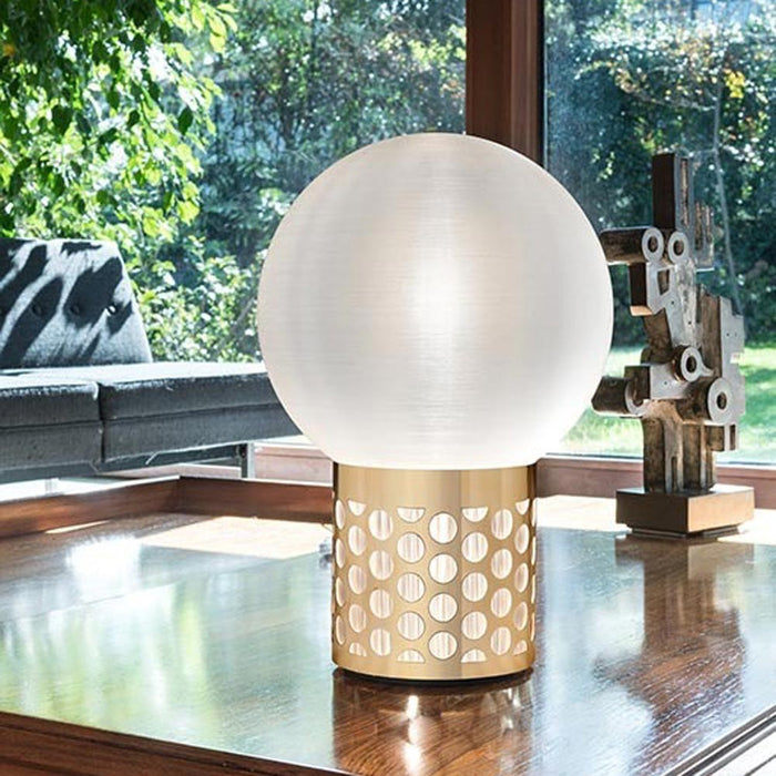 Atmosfera Table Lamp in living room.