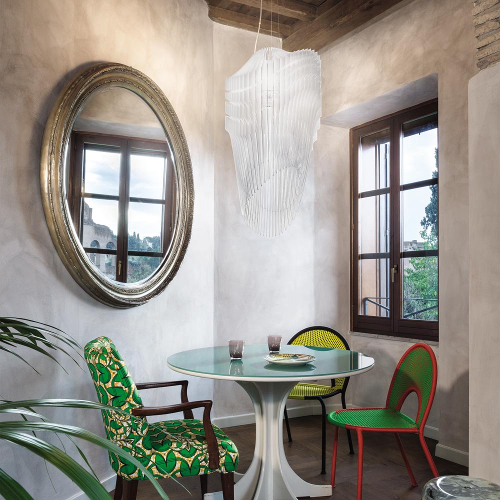 Avia Pendant Light in living room.