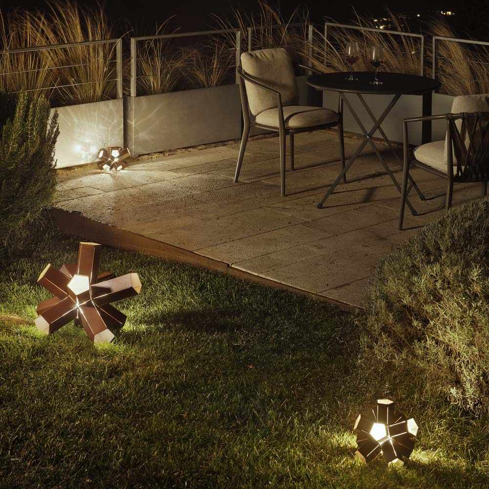 Bang Outdoor LED Step Light in Outside Area.