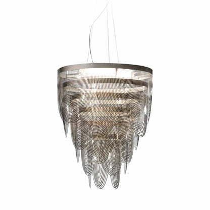 Ceremony Chandelier in Fume.