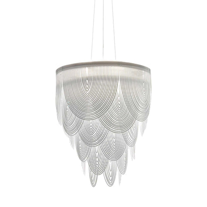 Ceremony Chandelier in White.