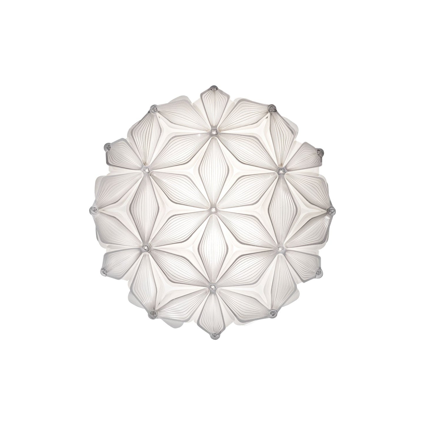 C'est La Vie Ceiling / Wall Light in White (Small).