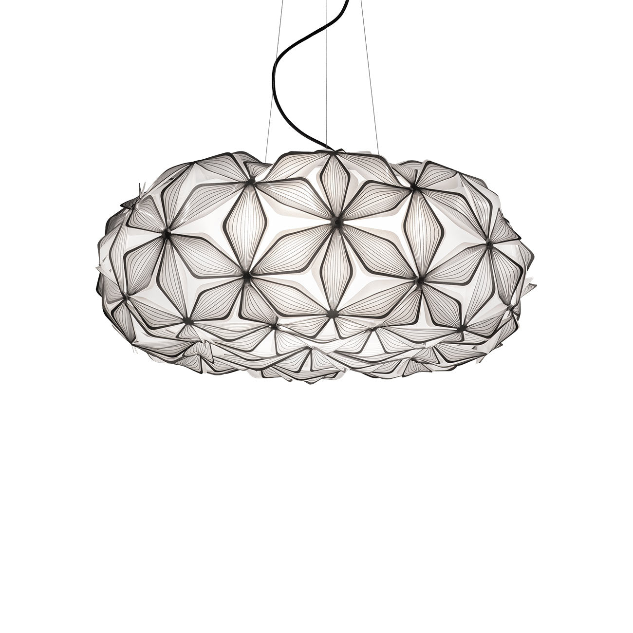 C'est La Vie Pendant Light in Black/Black (Large).