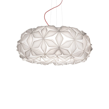 C'est La Vie Pendant Light in White/Red (Large).