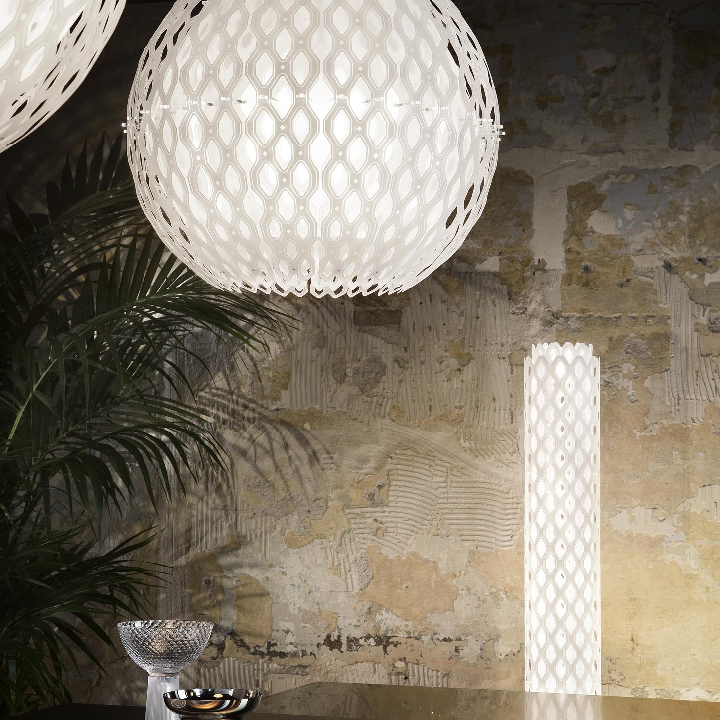 Charlotte Floor Lamp in exhibition.