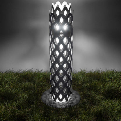 Charlotte Outdoor LED Path Light in Outsite Area.