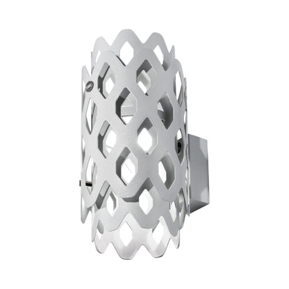 Charlotte Outdoor LED Wall Light in Light Grey.