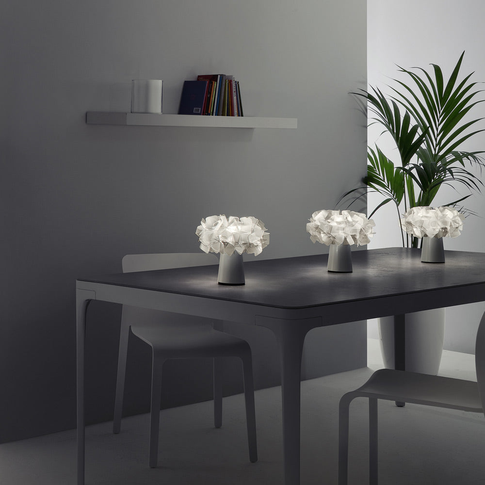Clizia LED Battery Table Lamp in living room.