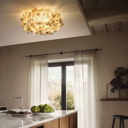 Clizia Mama Non Mama LED Flush Mount Ceiling Light in kitchen.