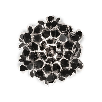 Clizia Mama Non Mama LED Flush Mount Ceiling Light in Black (Small).