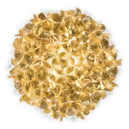 Clizia Mama Non Mama LED Flush Mount Ceiling Light in Gold (Large).