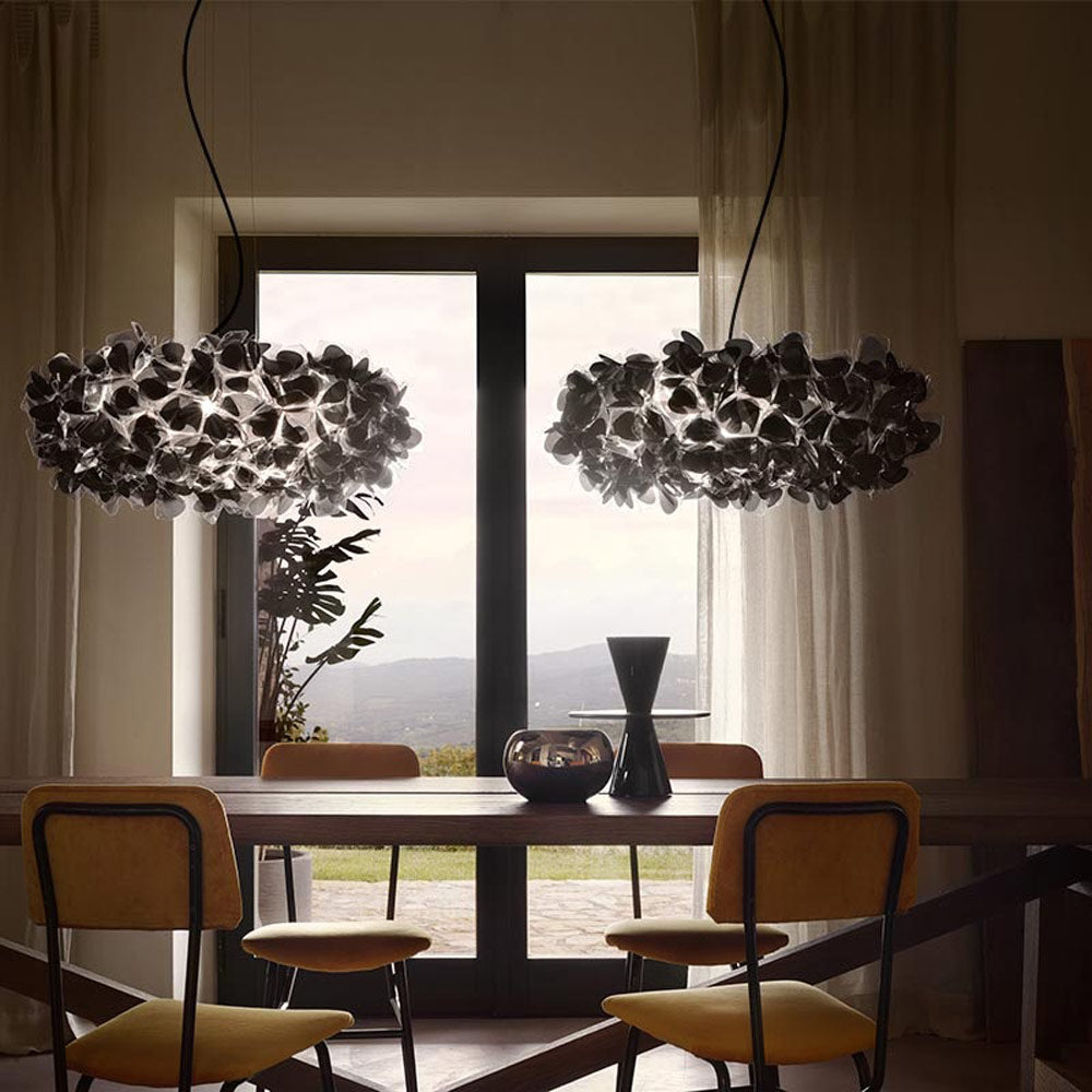 Clizia Mama Non Mama LED Pendant Light in dining room.