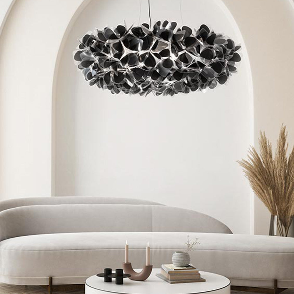 Clizia Mama Non Mama Pendant Light in living room.