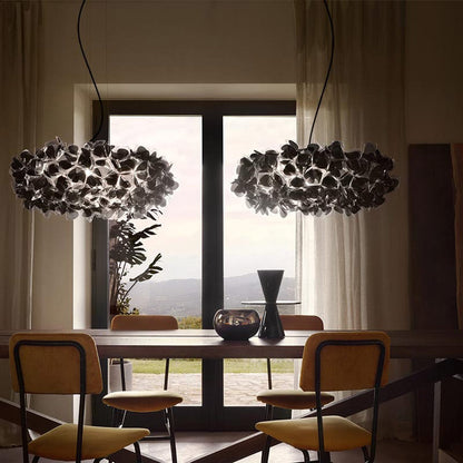 Clizia Mama Non Mama Pendant Light in dining room.