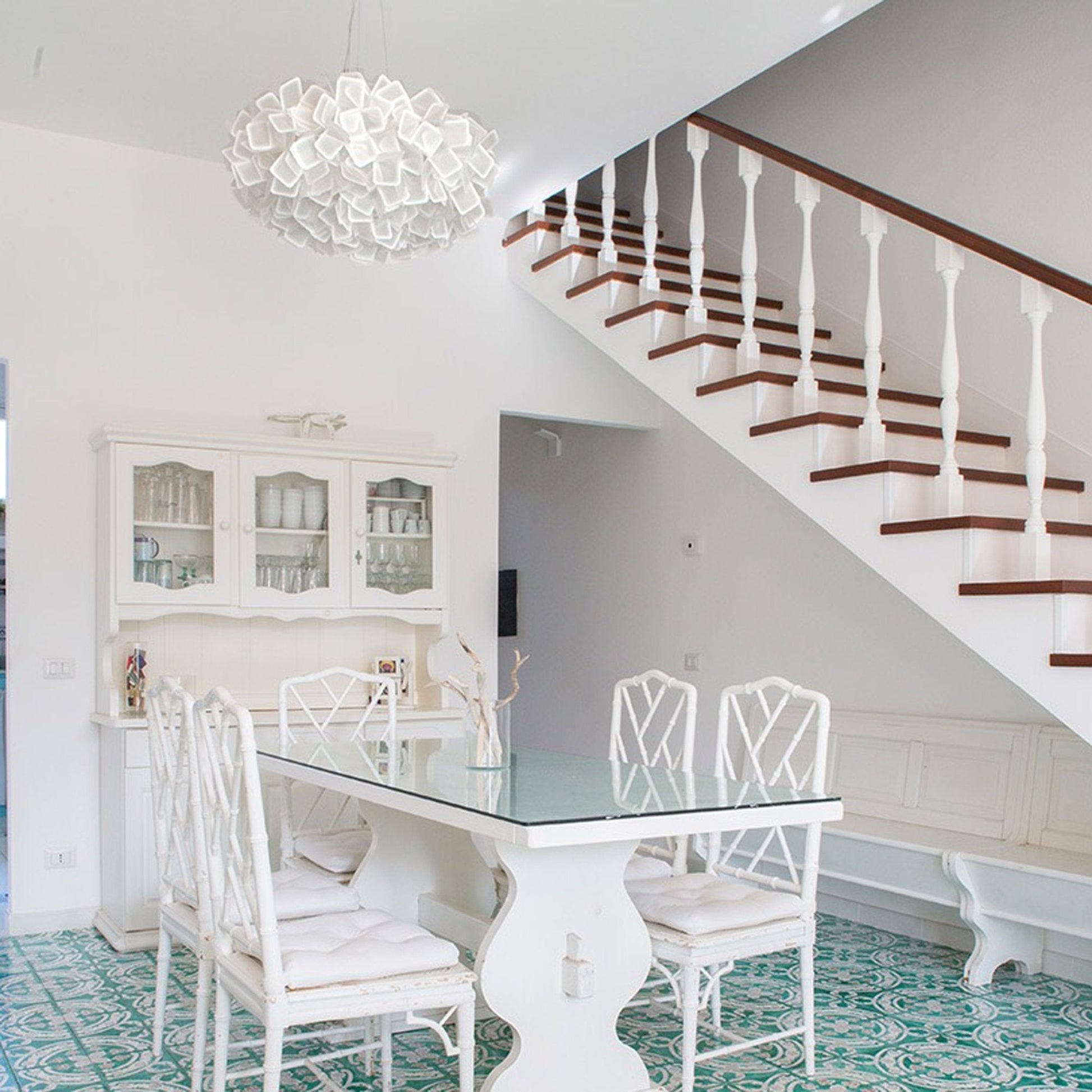 Clizia Pendant Light in dining room.