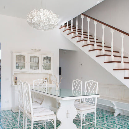 Clizia Pendant Light in dining room.