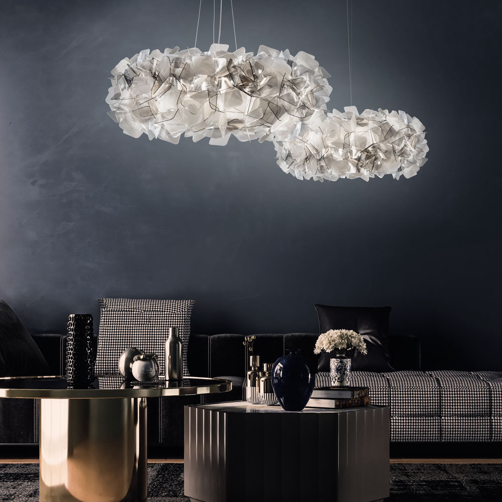 Clizia Pendant Light in living room.