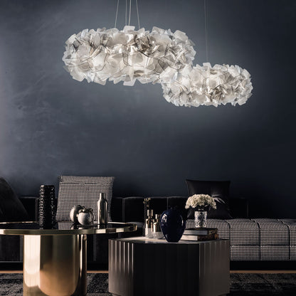Clizia Pendant Light in living room.