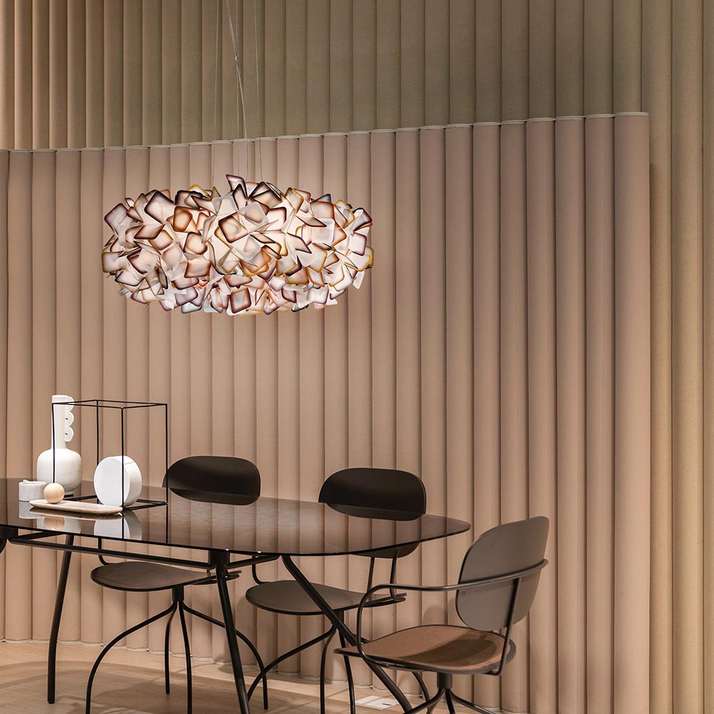 Clizia Pendant Light in dining room.